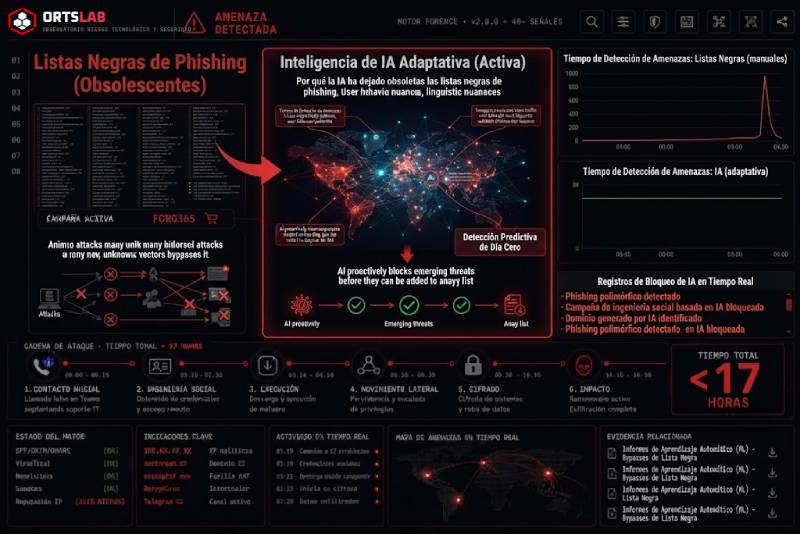 Por qué la IA ha dejado obsoletas las listas negras de phishing
